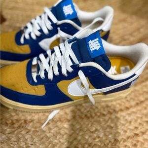 Nike Blue and Yellow Sneakers